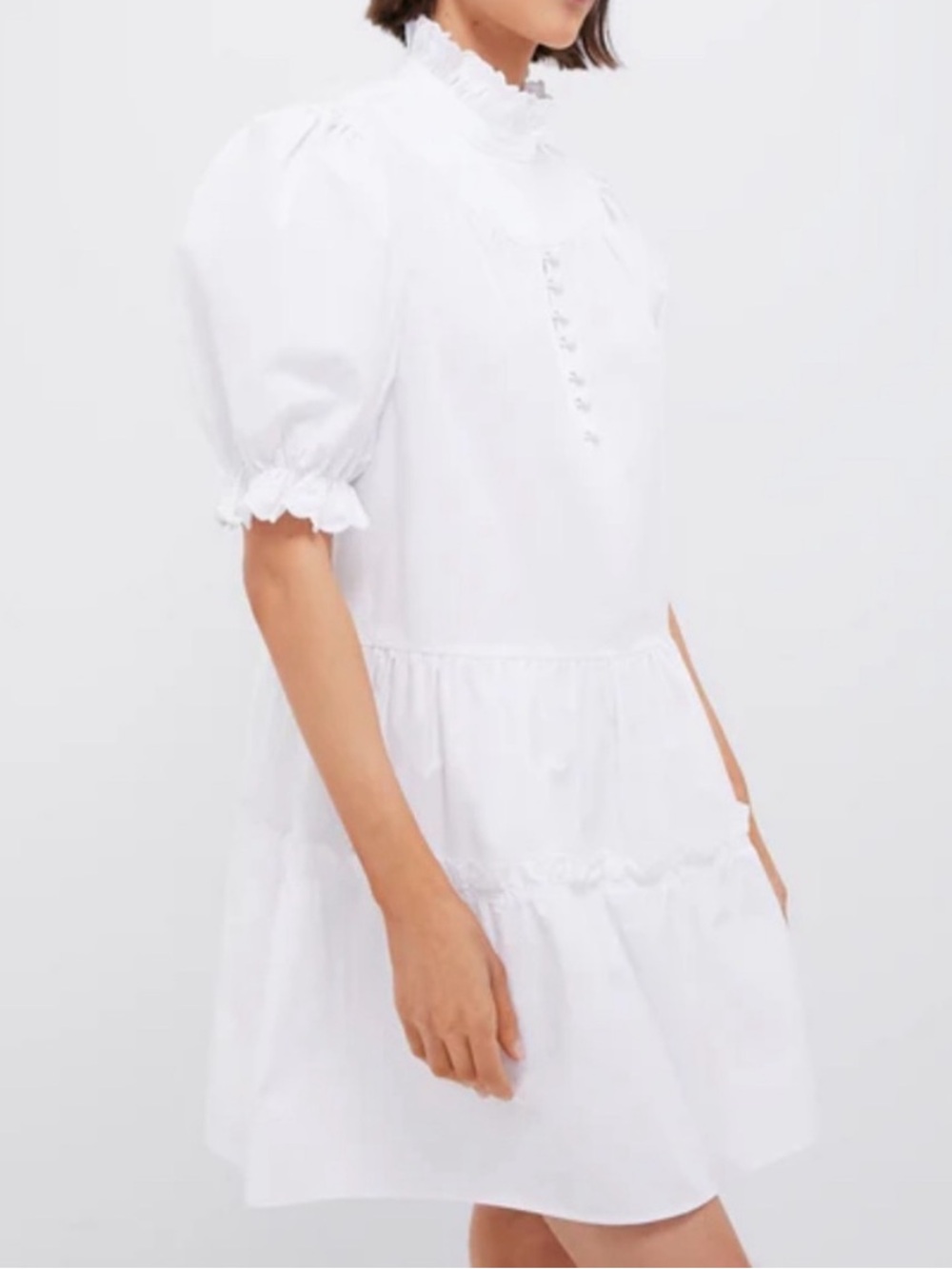 POMANDER PLACE White Selena Mini Dress - Picture 6 of 7